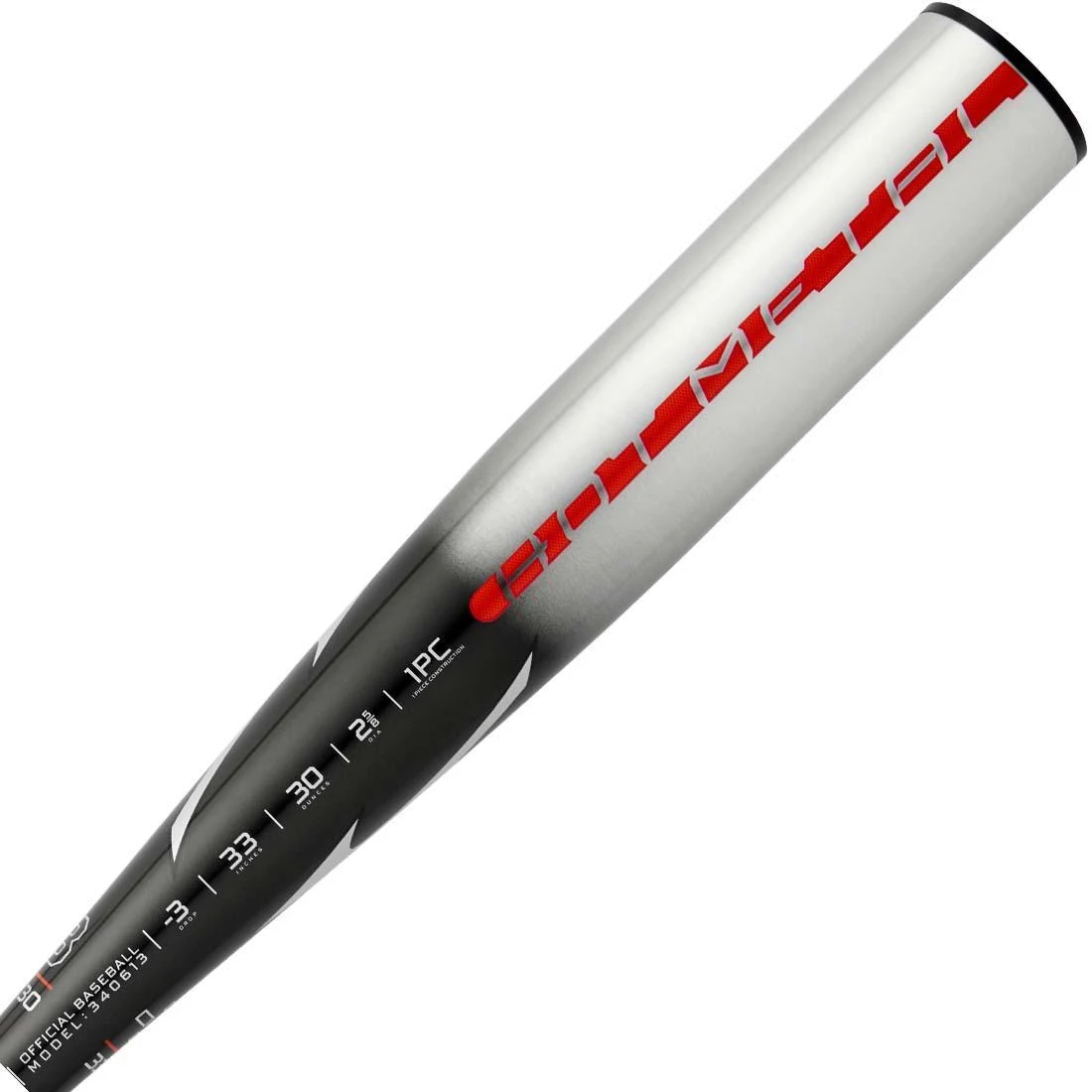 2022 Mizuno B22 Hot Metal (-3) BBCOR Baseball Bat: 340613 - Image 2