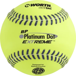 Worth Platinum Dot EXTREME Batting Practice Softballs: BPX12U