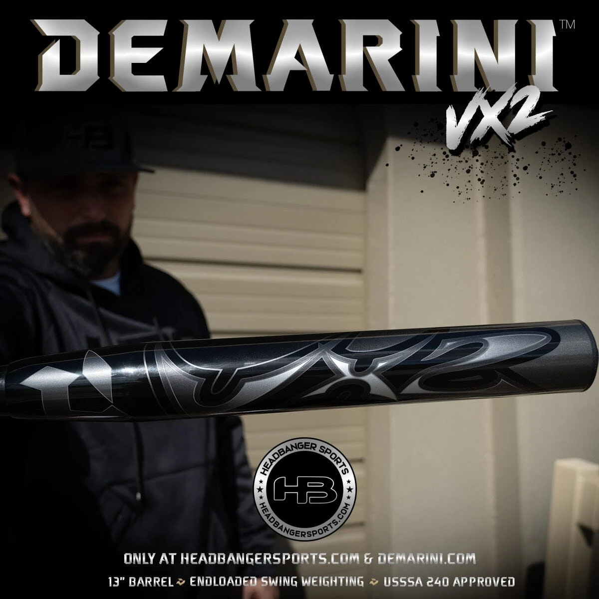 2023 DeMarini VX2 Limited Edition 13" USSSA Slowpitch Softball Bat: WTDXHBU-23 - Image 3