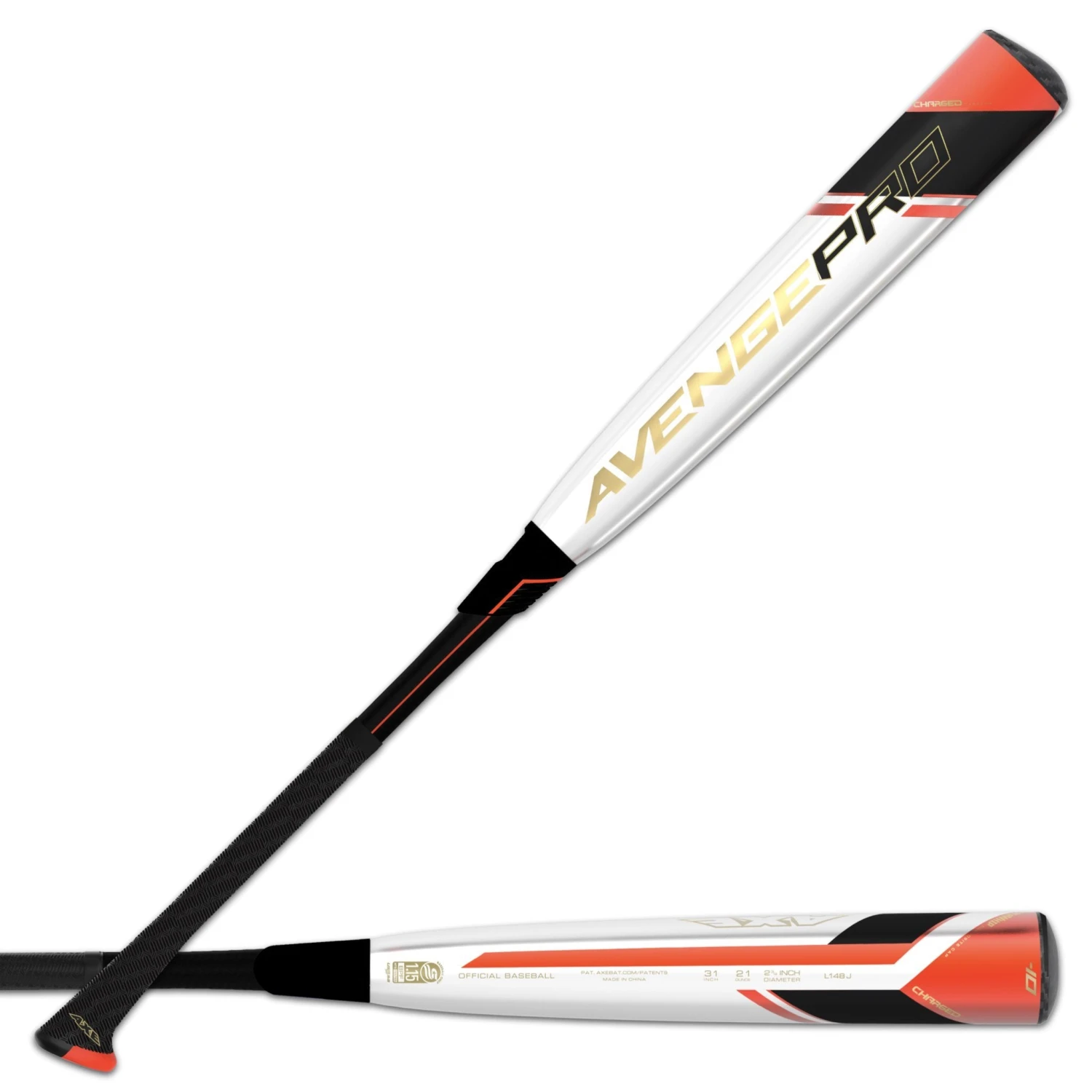 2021 AXE Avenge PRO USSSA NTS (-10) 2 3/4" Baseball Bat: L148J - Image 5