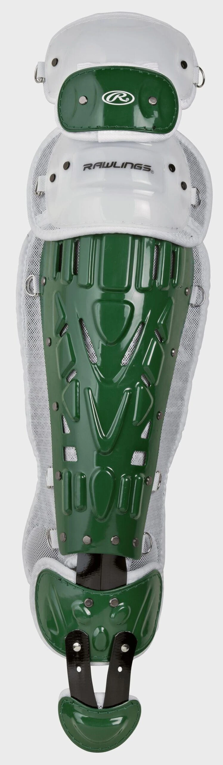 Rawlings Youth Dark Green/White VELO 2.0 Catcher's Gear Box Set: CSV2Y-DG / W - Image 4