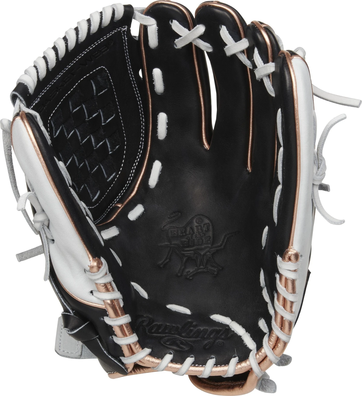 Rawlings Heart Of The Hide 12" Fastpitch Softball Glove: PRO120SB-3BRG - Image 3