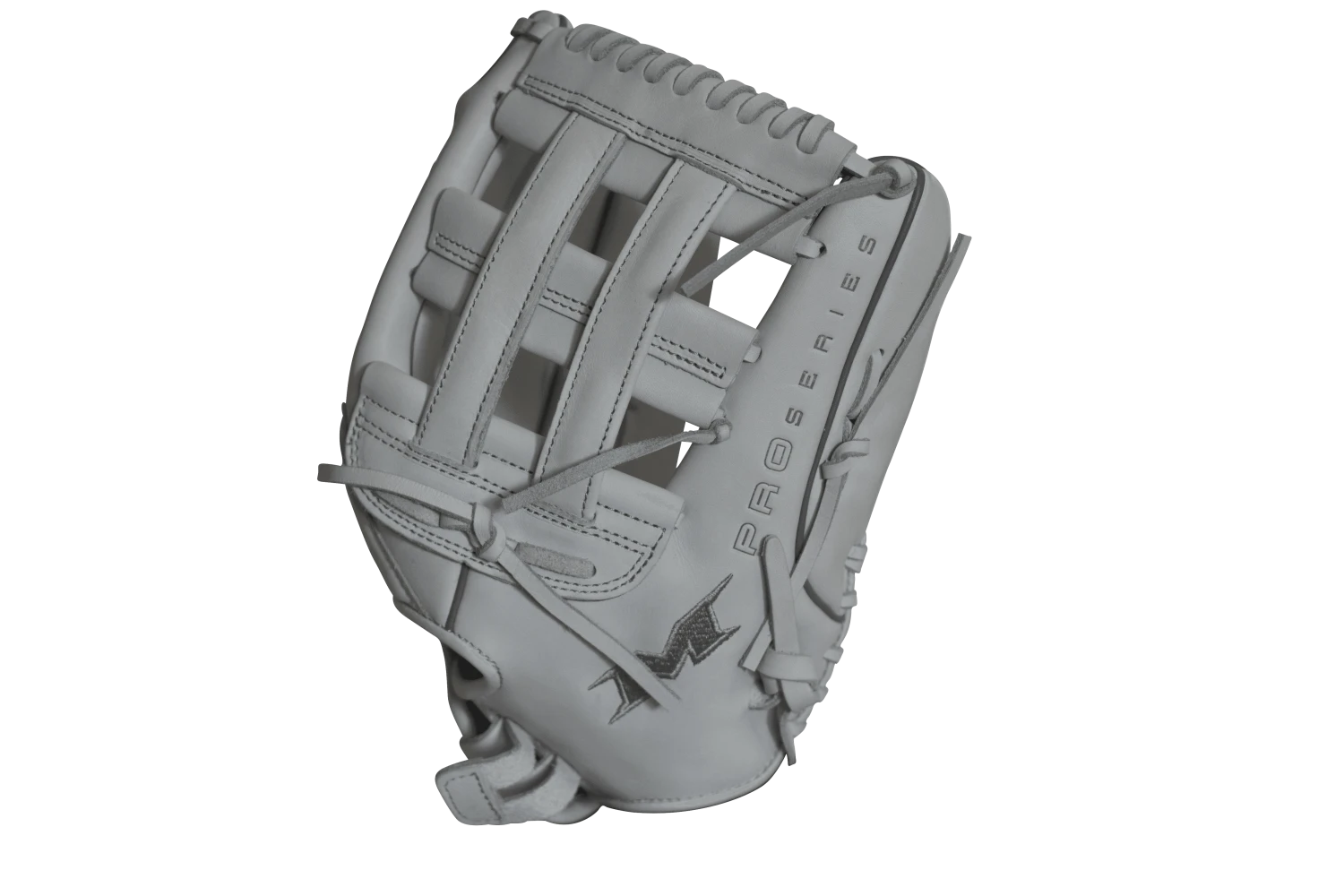 Miken Pro Series 15" Slow Pitch Fielding Glove - White/White: PRO150WW - Image 2