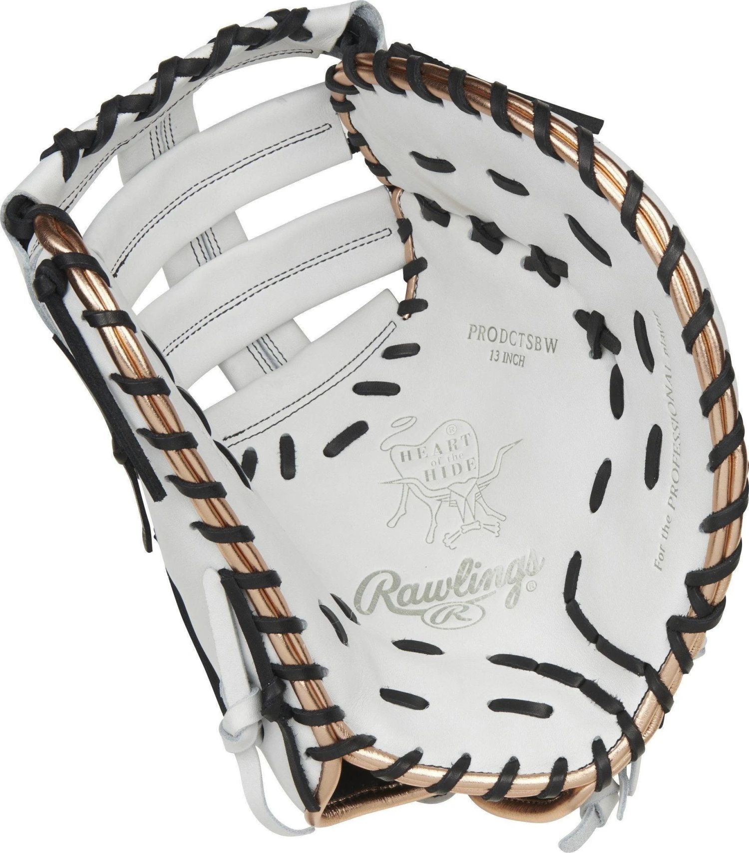 Rawlings Heart Of The Hide 12.5" Fastpitch Softball First Base Mitt: PRODCTSBW - Image 2
