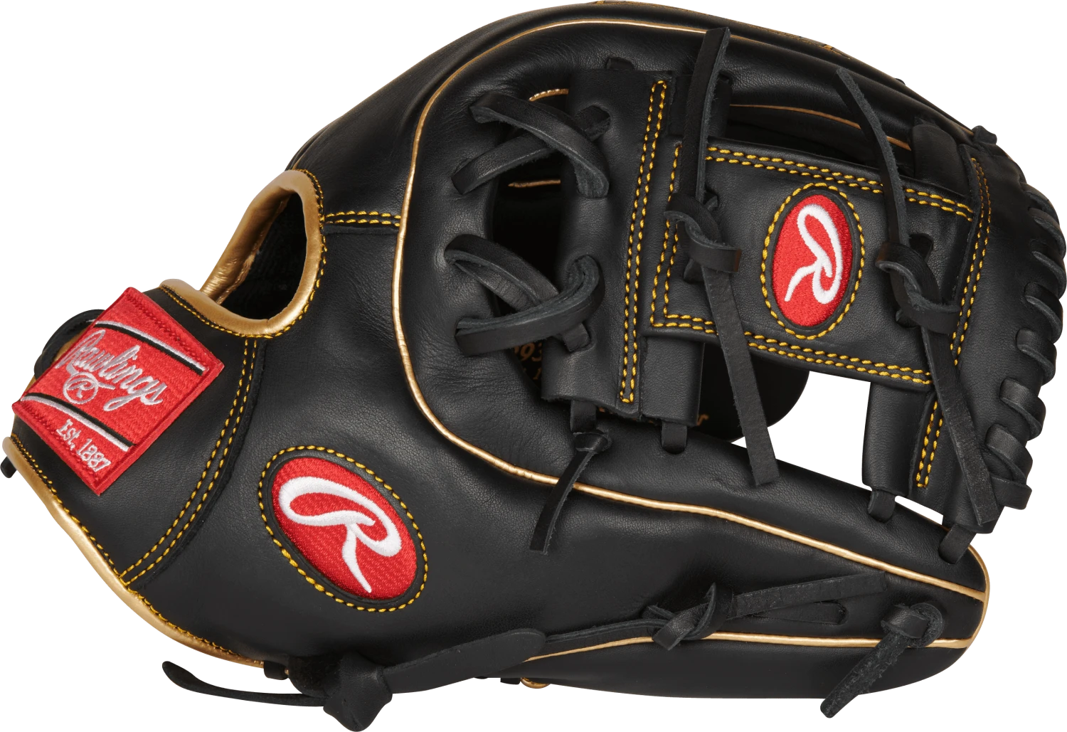 Rawlings R9 11.5" Infield Baseball Glove: R9314-2BG - Image 4
