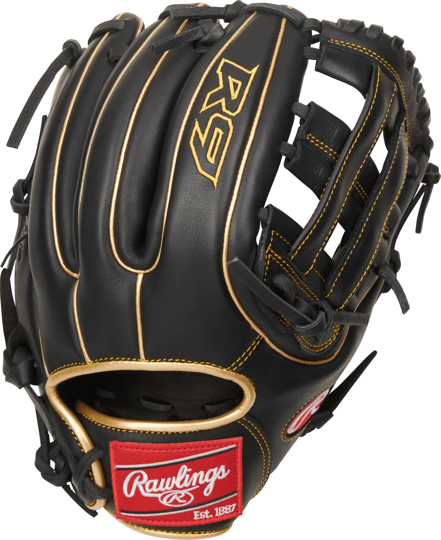 Rawlings R9 11.75" Infield Baseball Glove: R9315-6BG