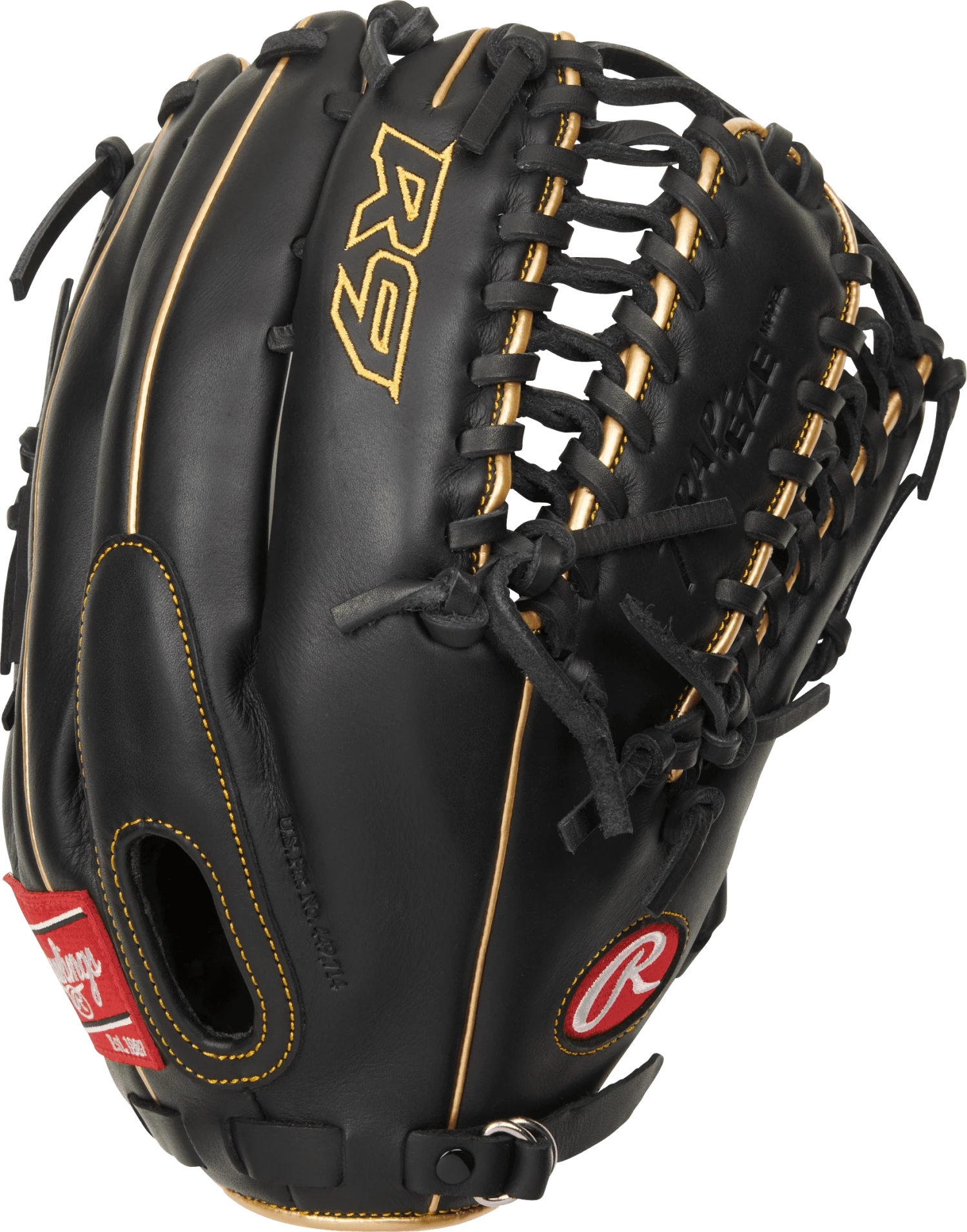 Rawlings R9 12.75" Outfield Baseball Glove: R96019BGFS