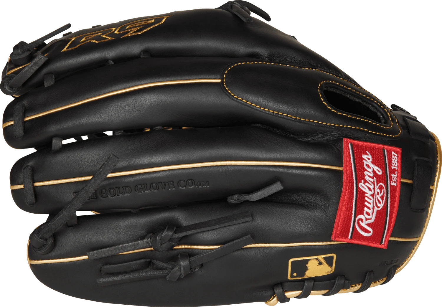 Rawlings R9 12.75" Outfield Baseball Glove: R96019BGFS - Image 4