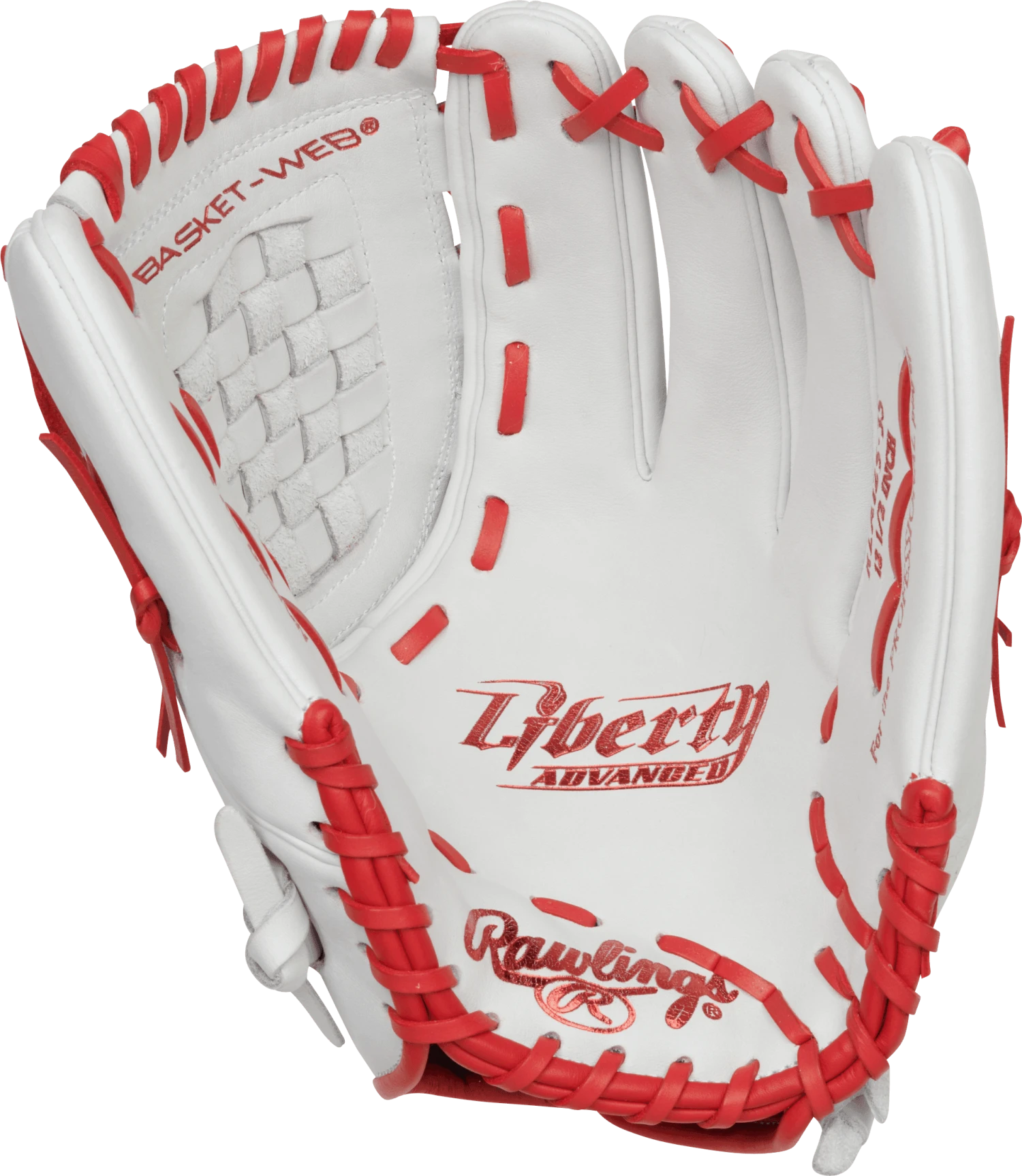 Rawlings Liberty Advanced 12.5" Fastpitch Softball Glove: RLA125-3S - Image 2