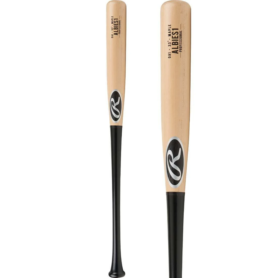 Rawlings Pro Label Ozzie Albies Maple Wood Baseball Bat: OA1PL