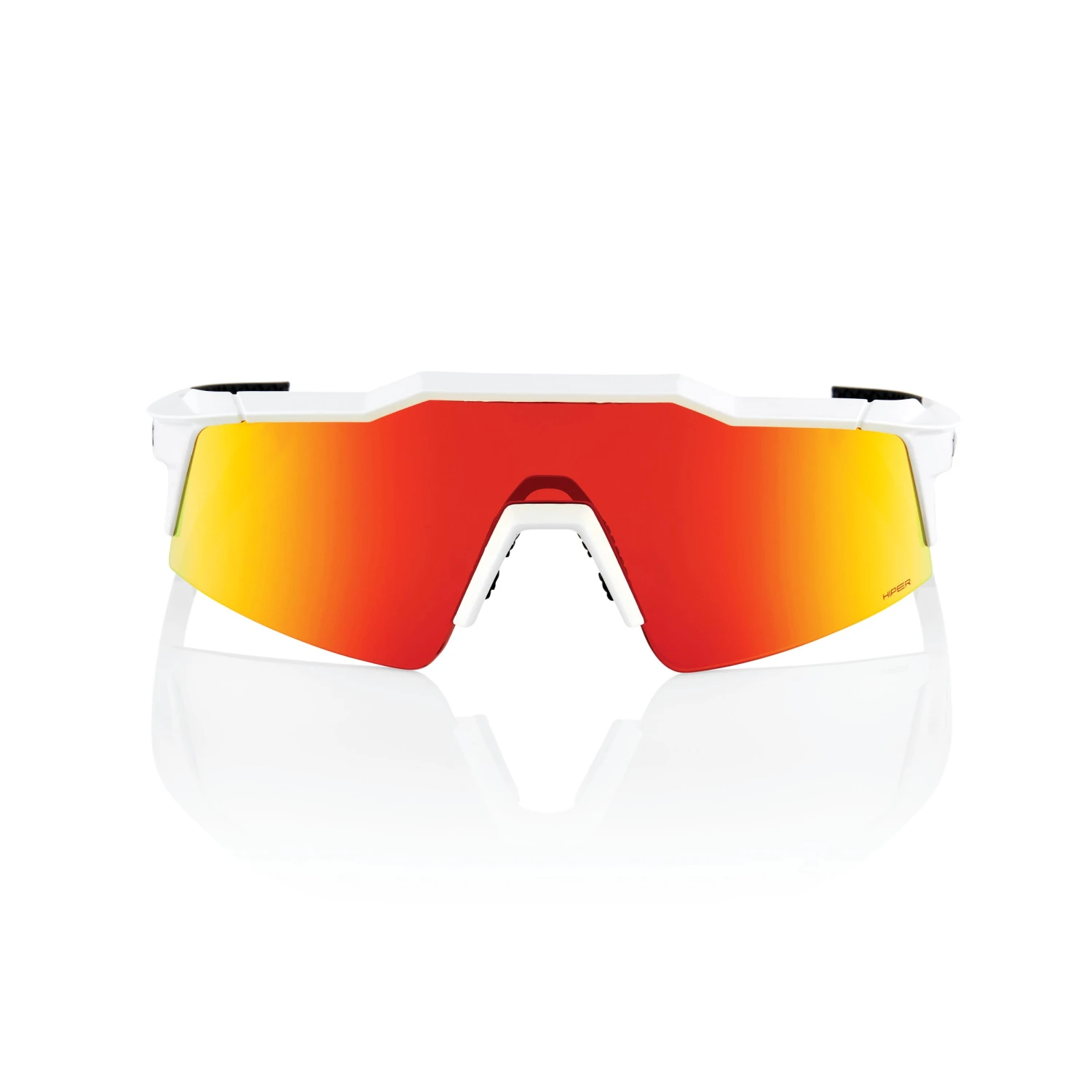 100% SPEEDCRAFT SL Soft Tact Off White - HiPER Red Multilayer Mirror Lens - Image 2