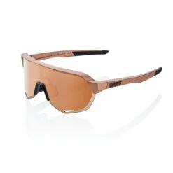 100% S2 Sunglasses Matte Copper Chromium - HiPER Copper Mirror Lens