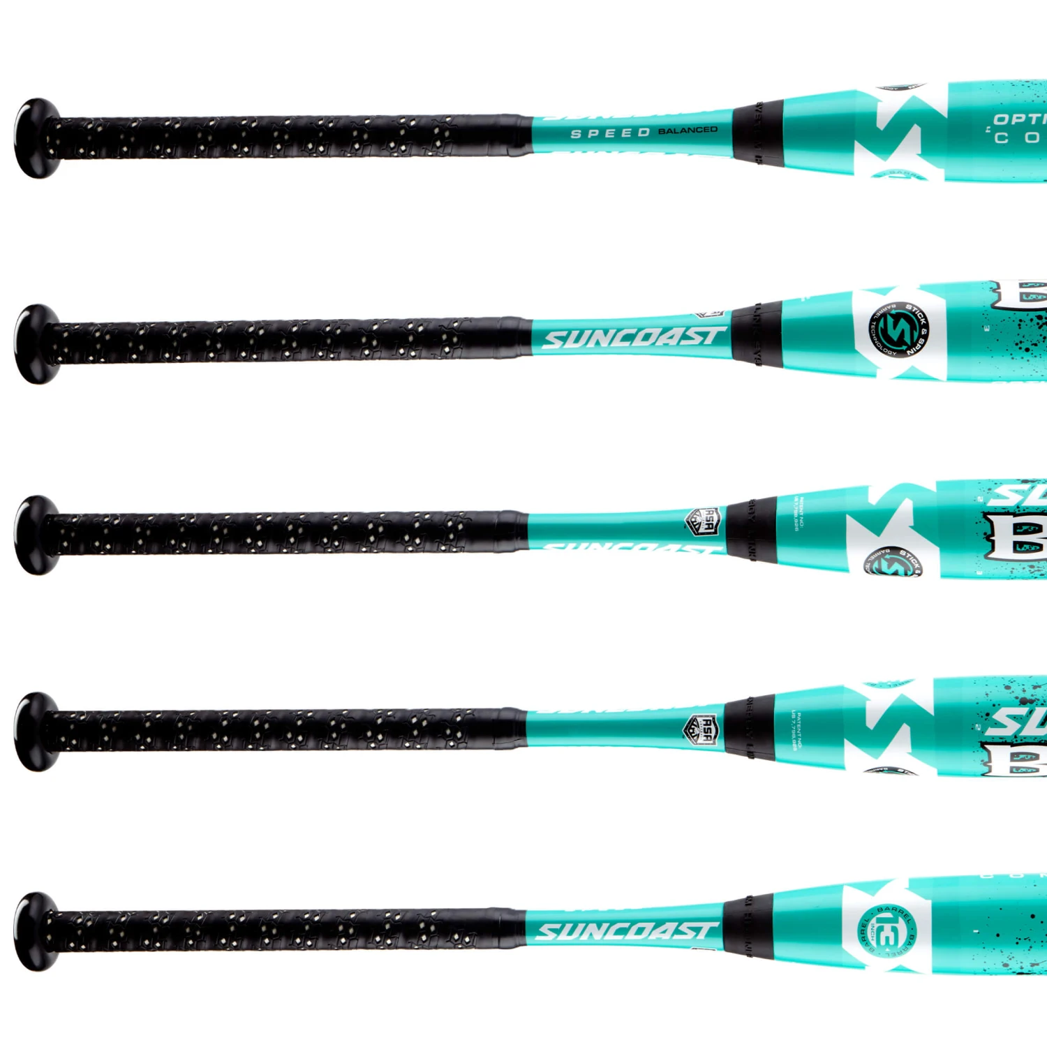 Suncoast Backlash ASA/USA 13" Balanced Slowpitch Softball Bat - Image 3