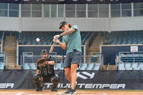 True Temper Dynamic (-3) BBCOR Baseball Bat: BB23DYNAMICB3 - Image 5