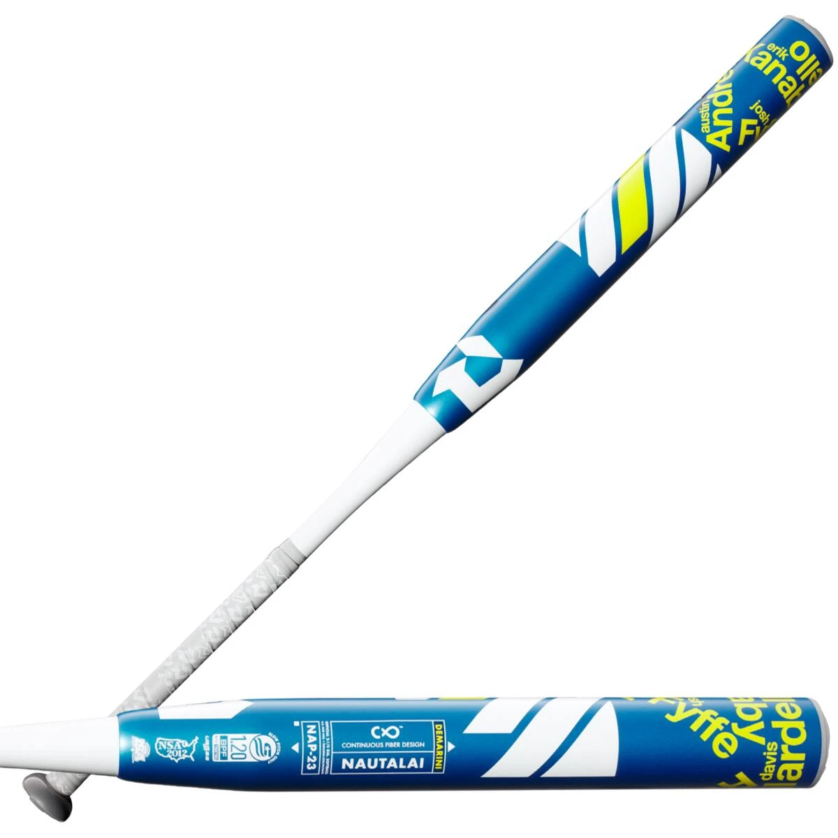 2023 DeMarini Nautalai Men's Conference 13.5" USSSA Slowpitch Softball Bat: WBD2343010 - Image 8