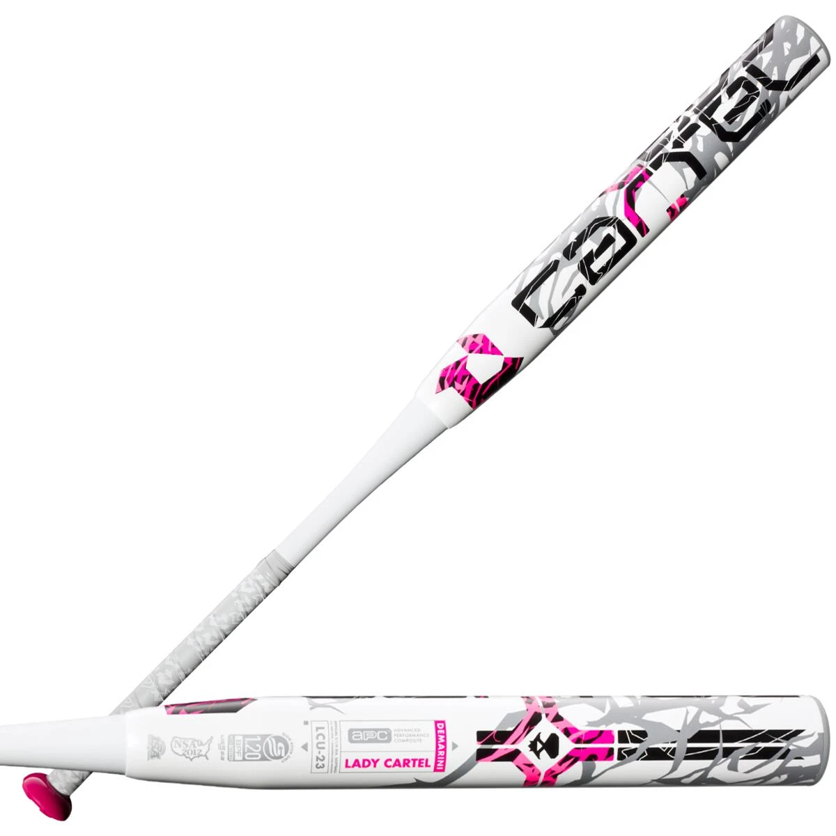 2023 DeMarini Lady Cartel 13.5" USSSA Slowpitch Softball Bat: WTDXLCU-23 - Image 2