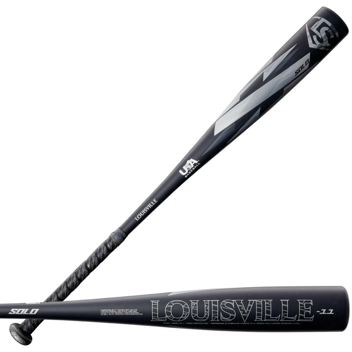 2022 Louisville Slugger Solo (-11) USA Baseball Bat: WBL2537010 - Image 2