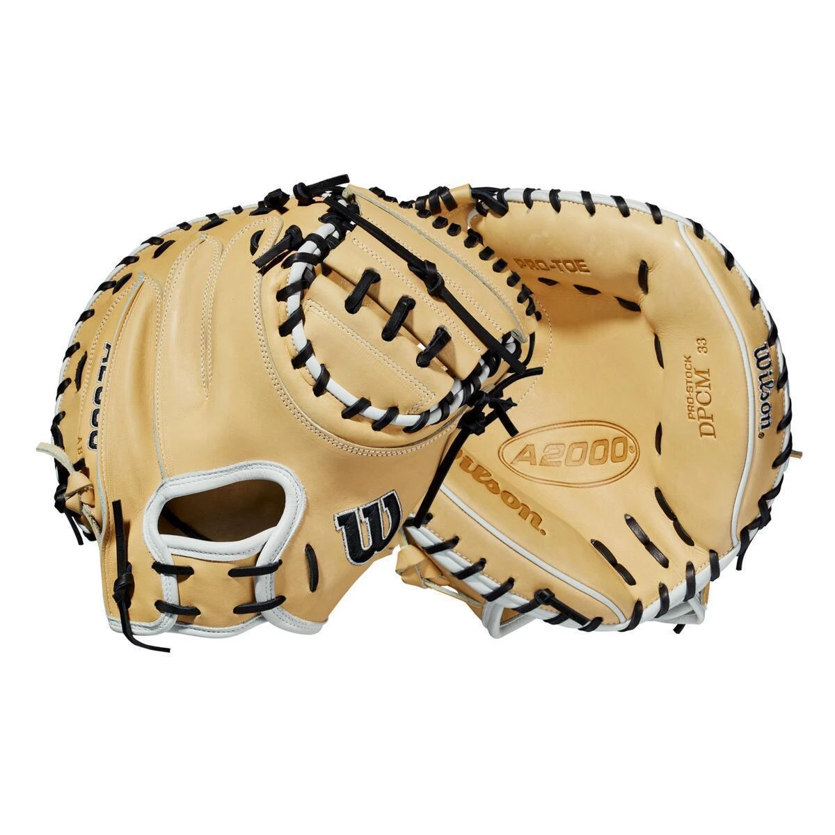 Wilson A2000 CM33 33" Baseball Catcher's Mitt: WBW10011533 - Image 2