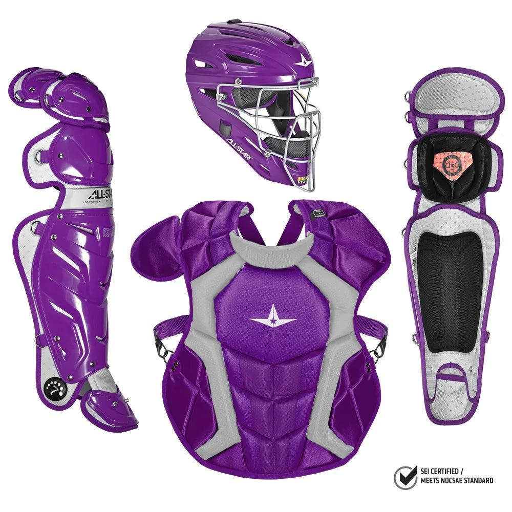 All-Star S7 (Adult) Pro Catcher's Kit NOCSAE Approved: CKCCPRO1 - Image 6