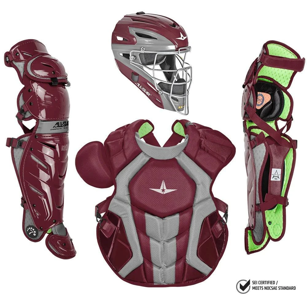 All-Star S7 AXIS (Adult) Catcher's Kit NOCSAE APPROVED: CKCCPRO1X - Image 5